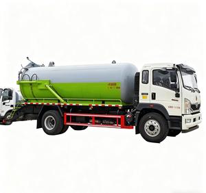 Camion d'aspiration des eaux usées Euro 3, 8000 litres, 8 tonnes, 4x4, pour le nettoyage des réseaux d'égouts ruraux - Product Image 2