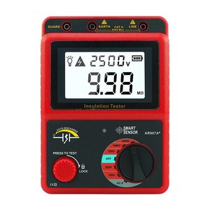 Testeur de résistance d'isolement numérique intelligent AR907A+ avec affichage, haute tension 2500V/2.5kV pour Mégohmmètre - Product Image 6
