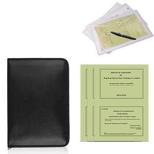 Bolsa para Documentos Impermeable y Resistente al Fuego, Gran Capacidad, Versión con Cierre, Tela de Silicona y Fibra de Vidrio, Regalo Empresarial - Product Image 3