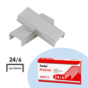 Set di 3 Graffatrici in Metallo Resistenti con 500 <span class=keywords><strong>Graffette</strong></span> 24/6 e Smacchiatore, Articoli per Ufficio in Offerta - Product Image 4