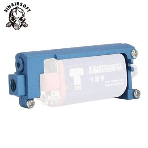 Base de moteur Sinairsoft bleue en aluminium pour la chasse - Product Image 1