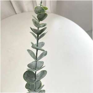 Foglie Artificiali di Alta Qualità, Piante Pendenti di <span class=keywords><strong>Eucalipto</strong></span>, Ornamenti per Pareti, Pannelli con Foglie Lunghe Artificiali - Product Image 4