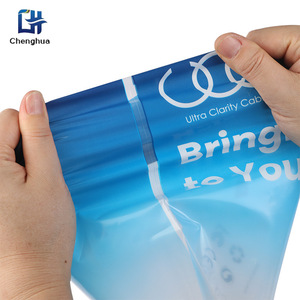 Chenghua Custom Flat Mouth Plastic Bags Thickened PE Digital Printing For Consumer Electronics Packaging - Product Image 1