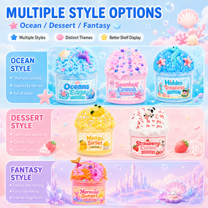 Kit de slime parfumé en gros avec breloques, jouet sensoriel non collant à marque privée pour les vendeurs e-commerce, les écoles et les fabricants OEM - Product Image 5