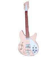 Gitar Elektrik Weifang Rebon 6 Senar Ricken 330 Warna Pink
