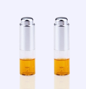 Frasco cuentagotas de vidrio cilíndrico de 10ml 15ml 20ml con diseño de botón cuentagotas - Product Image 6