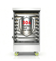 Armoire Cuiseur Vapeur Électrique Commerciale Multifonctionnelle 10 Plateaux, Cuve Intérieure Améliorée en Acier Inoxydable 304, Haute Performance pour Restaurants