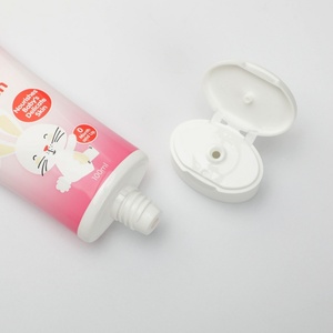 Wholesale Luxury Custom Printed Logo Empty Squeeze Cream Lotion Sunscreen Soft <b>Plastic</b> <b>Tube</b> with Unique Lid Cosmetic Packaging - Product Image 5