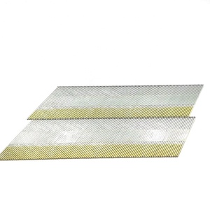 Clous de finition à pointe arrondie de calibre 15, angulés à 34 degrés, électrogalvanisés - Product Image 5