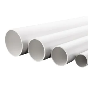New Design Professional Perforated Pvc Pipe Prices Hydroponic System Pvc Hydroponics Tube For Drain