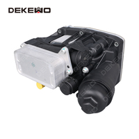 11428507697 DEKEWO Autopartes, Conjunto de Carcasa del Filtro de Aceite del Motor N57D para BMW Serie 1/2/3/4/5 X1 X3 X5