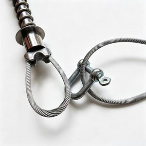 <span class=keywords><strong>Trampa</strong></span> de caza para jabalí, <span class=keywords><strong>trampa</strong></span> de resorte de acero, cuerda de alambre de 4 mm, tuercas de repuesto de estado sólido, accesorio agrícola, <span class=keywords><strong>trampa</strong></span> duradera para zorros - Product Image 5