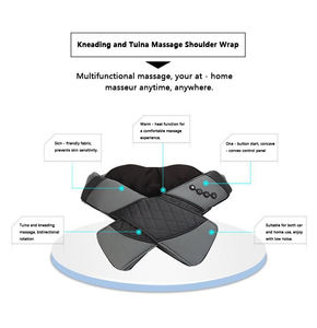 Masajeador eléctrico de espalda y cuerpo completo de fabricación de fábrica, varios modelos para aliviar el cuello y los hombros - Product Image 5