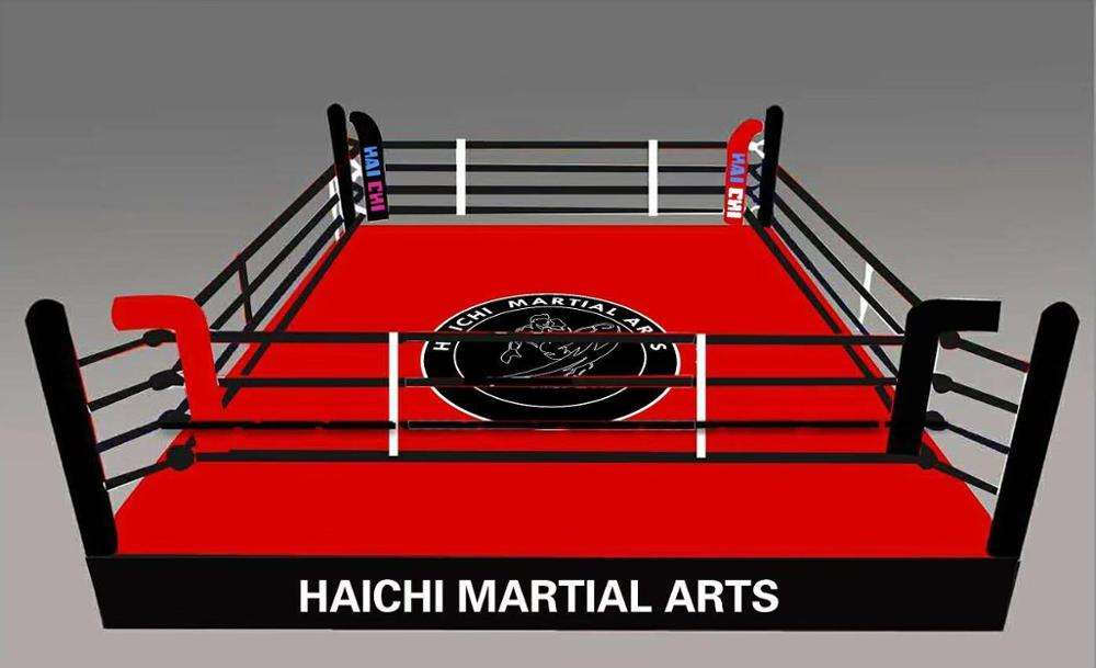 高品質ステンレス製タイボクシングリング（競技用）、耐久性と多機能性