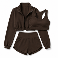 Combinaisons de sport pour femmes personnalisées avec logos personnalisés, combinaisons décontractées, vêtements décontractés respirants de couleur unie