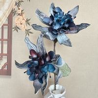 LF18670 Grandes Fleurs Artificielles en Mousse 30cm Nouveau Design pour Mariage Créatif, Graduation de Noël ou Décoration de Scène de Pâques