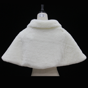 D1056A Étole de <span class=keywords><strong>mariage</strong></span> élégante ivoire pour robe de mariée et châle - Product Image 2