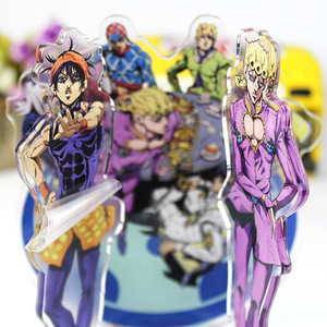 อะนิเมะอะนิเมะอะนิเมะอะนิเมะต่อพ่วงรูปร่างยืนตัวละครลมสีทองการผจญภัยที่แปลกประหลาดของ <span class=keywords><strong>Jojo</strong></span> เครื่องประดับชิ้นเดียวดรอปชิปจีน - Product Image 4