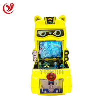 Machine de jeu vidéo d'arcade pour enfants, équipement de divertissement à monnayeur en acier inoxydable, garantie 1 an