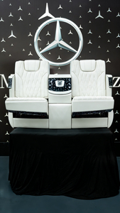 เคาน์เตอร์บาร์หรู HOI พร้อมที่นั่งซ่อนและฉากกั้นทีวีสำหรับ Metris/Vito/V-Class สำหรับการติดตั้งเพิ่มเติม/อัปเกรด (กวางตุ้ง ใหม่) - Product Image 4
