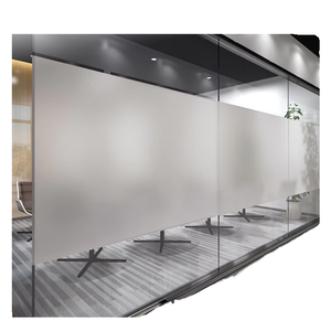 Autocollant de confidentialité givré en PVC blanc mat papier de Contact transparent pour chambre à coucher salle de bain décoration de la maison fenêtre en verre givré - Product Image 1