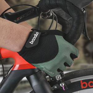 Bcodn Gants de cyclisme demi-doigts respirants résistants à l'usure pour la conduite sur vélo de route unisexe adulte - Product Image 1