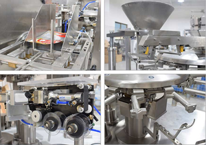 Llenado automático de pesaje, bolsa rotativa Doypack, bolsa de embalaje de frijoles, tuercas, máquina de llenado de sellado de pipas de pistacho - Product Image 3