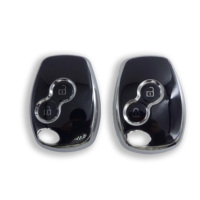Housse de clé de voiture TPU 2 boutons pour Renault Megane Espace Laguna Duster DACIA