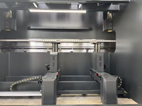 Presse plieuse CNC haute efficacité ESA S875, import de fichiers 3D, 80 tonnes, 5 pieds, 8+1 axes