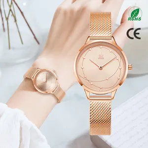 TEVISE T835A unique green female mechanical watch costume Genuine Leather band water resist skeleton all type Casual reloj watch