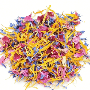Petali di Fiori Secchi Misti Biodegradabili per Decorazioni Matrimoniali, Damigelle, Coriandoli Floreali - Product Image 6