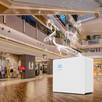 Diffuseur d'arômes commercial sans eau Crearoma 1000 ml en métal pour huiles essentielles, diffuseur d'arômes Bluetooth pour HVAC