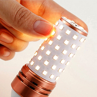 Foco LED de Alta Luminosidad 12W/16W E27/E14, Bombillas LED de Aluminio Tipo Maíz 3000K/4000K/6500K, Lámpara de Techo Residencial, Certificación CCC PC