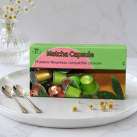 Capsules de Matcha de Qualité Cérémoniale Premium, Saveur Thé Vert, Poudre en Capsules Pratiques, Conçues pour la Consommation Quotidienne, Boîte en Vrac
