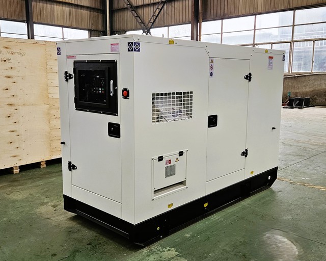 Chinese Brand KOFO GF100C Diesel Generator 60-100kva CE Certified 24V DC Electric Start Water Cooled Soundproof Rainproof Canopy