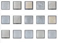Carreaux de sol et de mur en céramique effet marbre blanc Carrara 600x600mm 8mm d'épaisseur, aspect mat, antidérapants, antibactériens, garantie 1 an, chambre, couloir