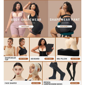 Faja Moldeadora <span class=keywords><strong>de</strong></span> Cuerpo Completo para Mujer, Sin Mangas, Compresión, Postquirúrgica, <span class=keywords><strong>Corrector</strong></span> <span class=keywords><strong>de</strong></span> Postura - Product Image 4