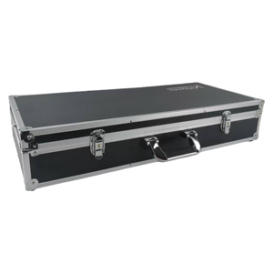 Özel Alüminyum Gitar Taşıma Çantası Siyah Ekipman Müzik Enstrümanı Uçuş Çantası - Product Image 5