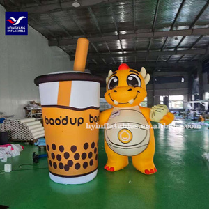 Moule gonflable Ensemble de vêtements modèle de dessin animé publicitaire <span class=keywords><strong>Dragon</strong></span> gonflable - Product Image 1