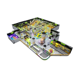 Centre de divertissement pour adultes et enfants de 1000 m², équipement de parc d'aventure, aire de jeux intérieure pour enfants - Product Image 3