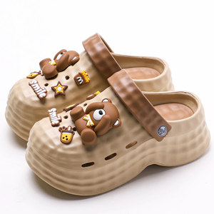 Sabots et mules de jardin unisexes personnalisés bon marché Mules pour femmes chaussures de jardin injectées en EVA sabots respirants pour adultes chaussures en EVA - Product Image 1