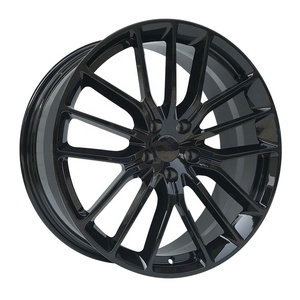 Rines Forjados para SUV de Cinco Radios 5x114.3 Personalizados de 17-22 Pulgadas <span class=keywords><strong>Aero</strong></span> 6061 de Aleación de Aluminio Negro con Certificación JWL de Repuesto con 3 Años de Garantía - Product Image 3