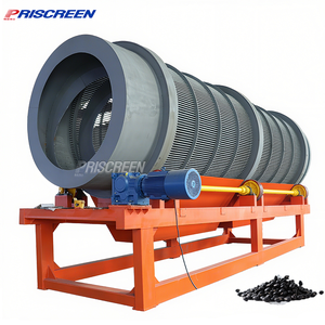 Màn hình trống quay để chế biến Hạt điều sàng lọc sản xuất máy lắc muối với xử lý cát rung - Product Image 4