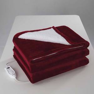 Best <strong>Sale</strong> Cozy Flannel Electric Blanket Electric Over Blanket /electric <strong>Heating</strong> <strong>Throw</strong> with ETL Certificate <strong>for</strong> US Market - Product Image 2