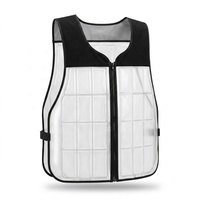 Gilet de refroidissement PCM réutilisable avec packs de glace – Soulagement de la chaleur pour le travail en extérieur en été