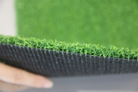 Gazon artificiel pour football, putting green, aménagement paysager, tapis synthétique multi-usages à haute densité pour intérieur, jardin et extérieur, résistant au feu