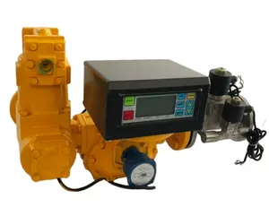 High precision electronics Industrial Volumetric Pipe Flow Meter Liquid Control Fuel Metering