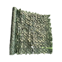 Panneaux de clôture en plastique vert imitation feuilles de vigne, haie artificielle verte, mur de gazon artificiel pour la maison et le jardin
