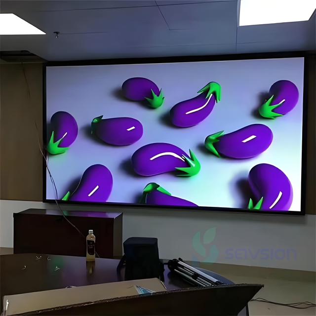 640*480mm Indoor LED Display Screen with P2.5 Advertising Display LED Module Animation Background Video Wall for Airport Use