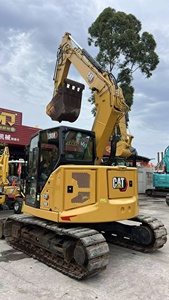 Mini-excavatrice CAT 308CR, poids en ordre de marche de 8 tonnes, godet de terrassement d'une capacité de 0,34 m³, occasion - Product Image 2